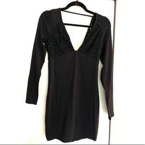 BEBE black mini dress